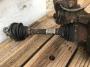 FIAT 500 ABARTH 1.4 PETROL FRONT LEG LEFT DRIVESHAFT BRAKE WHEEL SHOCK ABSORBER