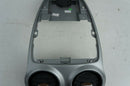 VAUXHALL CORSA D 2006-2014 CENTRE CONSOLE WITH HAZARD SWITCH SILVER 13204955