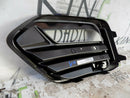 SEAT ATECA 2020-UP RHD FCL FRONT BUMPER RIGHT SIDE GRILLE GLOSS BLACK PDC HOLES