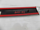 VW CADDY 2004-2016 REAR LEFT DOOR MOULDING TRIM BLACK 2K0853535E /B07-22