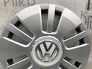 VW UP 2011-2017 FOX GENUINE 14" WHEEL TRIM CAP COVER WITH CLAMP 1S0601147D
