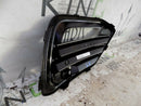 SEAT ATECA 2020-UP RHD FCL FRONT BUMPER LEFT SIDE GRILLE GLOSS  BLACK PDC HOLES