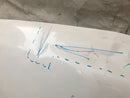 VAUXHALL MOVANO MK3 2011-2021 GENUINE FRONT BONNET HOOD PANEL in WHITE