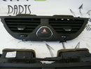 VAUXHALL CORSA E 2014-ON CENTRE DASHBOARD AIR VENTS HAZARD SWITCH PANEL 13384933