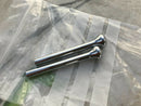 ROLLS ROYCE - GENUINE DASHBOARD PAIR BUTTON KNOB 2x CONTROL in CHROME