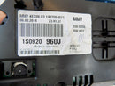 VW UP 2011-2016 SPEEDOMETER SPEEDO INSTRUMENT CLUSTER 1S0920960J *N3