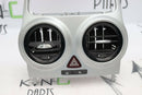 VAUXHALL CORSA D 2006-2014 DASH SURROUND TRIM AIR VENT HAZARD SWITCH 13295009 *2