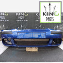 VW GOLF MK5 V 2003-2008 GENUINE FRONT BUMPER BLUE 1K0807221 (B0045) KING PARTS