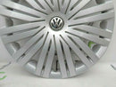 VOLKSWAGEN POLO 2014-2017 GENUINE CAPS 4x WHEEL TRIMS 15' CAP COVERS 6C0601147A