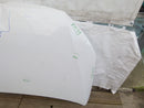 VW TOURAN 2nd FACELIFT 2010-15 GENUINE BONNET HOOD PANEL WHITE 1T0823155