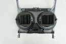 VAUXHALL CORSA D 2006-2014 CENTRE CONSOLE WITH HAZARD SWITCH SILVER 13204955