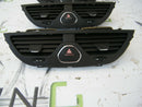 VAUXHALL CORSA E 2014-ON CENTRE DASHBOARD AIR VENTS HAZARD SWITCH PANEL 13384933