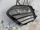 SEAT ATECA 2020-UP RHD FCL FRONT BUMPER RIGHT SIDE GRILLE IN GREY+ NO PDC HOLES