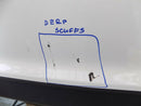 AUDI A1 8X FACELIFT 2015-2016 WHITE REAR BUMPER PDC GENUINE 8XA807511