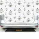 VW TOURAN II MK2 5T 2015 2016 2017 2018 SILVER REAR BUMPER 5TA807421A (0258)