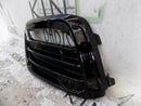 SEAT ATECA 2020-UP RHD FCL FRONT BUMPER LEFT SIDE GRILLE GLOSS  BLACK PDC HOLES