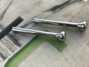 ROLLS ROYCE - GENUINE DASHBOARD PAIR BUTTON KNOB 2x CONTROL in CHROME