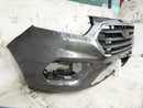 FORD TRANSIT CUSTOM 2018-ON GENUINE FRONT BUMPER in GREY JK21-17E778-A