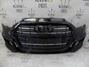 AUDI A3 (8V) S-LINE FACELIFT 2017-20 BLACK FRONT BUMPER GENUINE 8V3807437