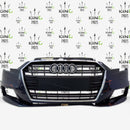 AUDI A3 (8V) SE FACELIFT 2017 2018 GENUINE BLUE FRONT BUMPER & GRILL