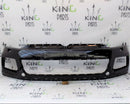 VW TOUAREG 7P MK2 R-LINE 2010-2014 BLACK FRONT BUMPER GENUINE 7P6807221B