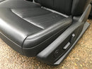 AUDI E-TRON ETRON BLACK LEATHER COMPLETE SEATS SET FRONT AND REAR SEAT