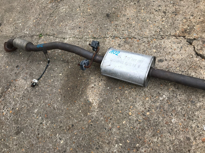 VAUXHALL CORSA E 1.4 PETROL 14-18 EXHAUST SILENCER MUFFLER & LAMBDA SENSOR