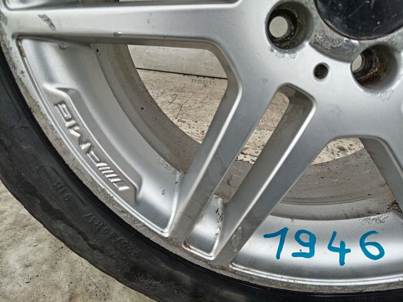 MERCEDES W204 AMG FRONT ALLOY WHEEL RIM 17" 7.5Jx17H2 ET47 & TYRE 225x45