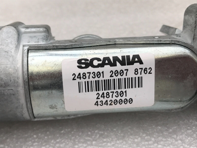 SCANIA P G R T DC *NEW STEERING LOCK SET KEYS IGNITION SWITCH 4x KEY,ECU 2487301