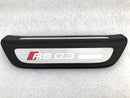 AUDI RS Q3 8U 11-18 REAR DOOR RIGHT SIDE STEP PLATE SILL TRIM COVER 8U0.853.376D