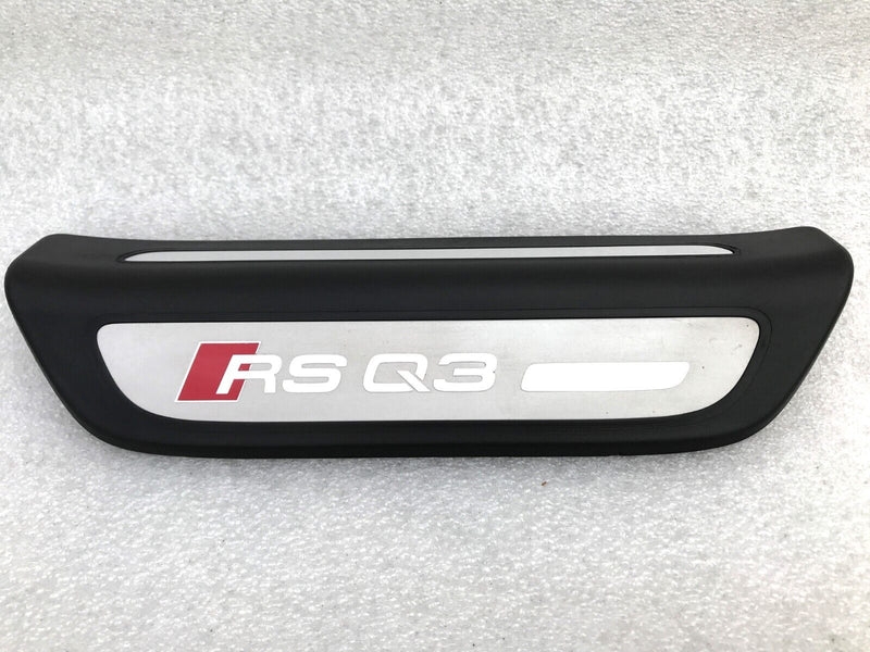 AUDI RS Q3 8U 11-18 REAR DOOR RIGHT SIDE STEP PLATE SILL TRIM COVER 8U0.853.376D
