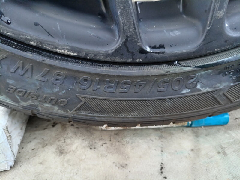 MERCEDES SMART W453 GENUINE ALLOY WHEEL RIM 16" 6.5Jx16 CH-40, TYRE 205x45