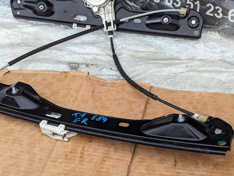 BMW X1 E84 2009-15 FRONT RIGHT WINDOW REGULATOR & MOTOR 2990294 GENUINE