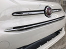 FIAT 500 POP FACELIFT 2015 FRONT BUMPER & BADGE LOGO CHROME STRIPE GRILLE