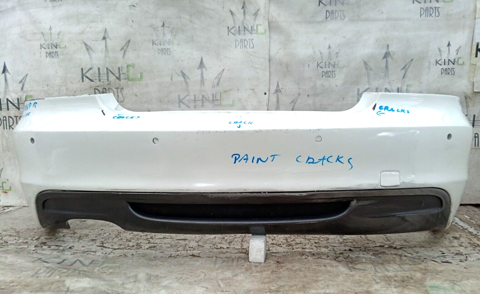 85544452 BMW E82 COUPE E88 M-SPORT 2008-2011 GENUINE FRONT BUMPER, PDC 8045455