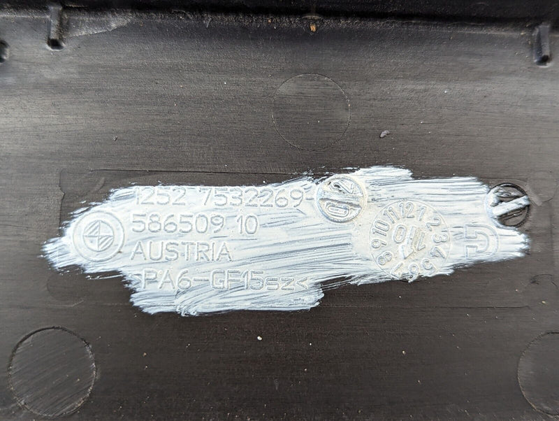 BMW X1 E84 N47 09-15 UPPER/BOTTOM CABLE DUCT WITH WIRING GENUINE 12527532269