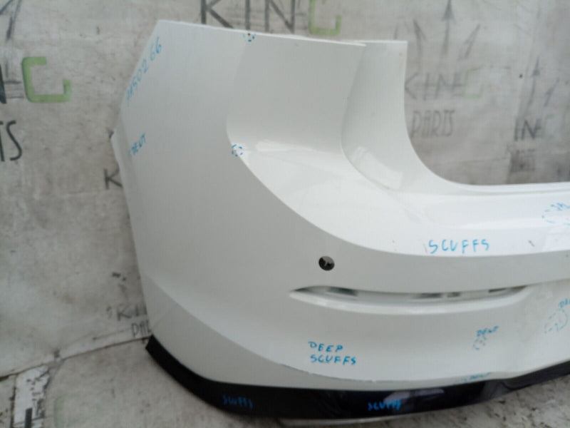 VW GOLF MK8 R-LINE 2019-ON GENUINE REAR BUMPER PDC in WHITE 5H6807421D