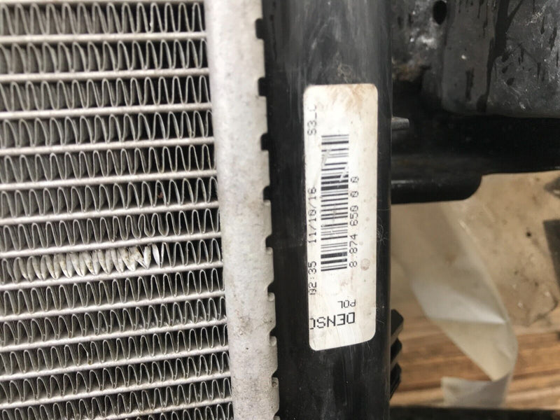FIAT 500 ABARTH 1.4 PETROL COMPLETE RAD PACK COOLING RADIATOR, FAN, SLAM PANEL