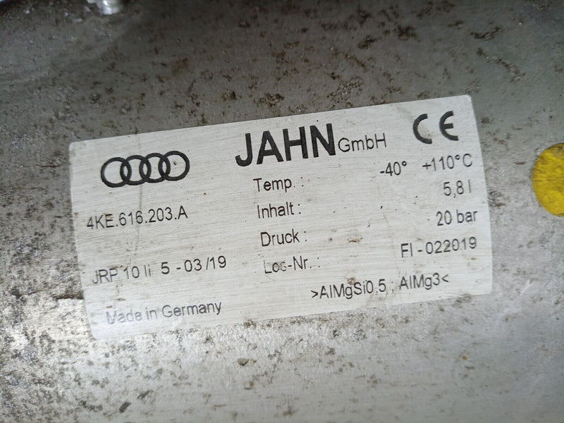 AUDI E-TRON 2018-ON REAR LEFT N/S AIR PRESSURE ACCUMULATOR 4KE616203A GENUINE