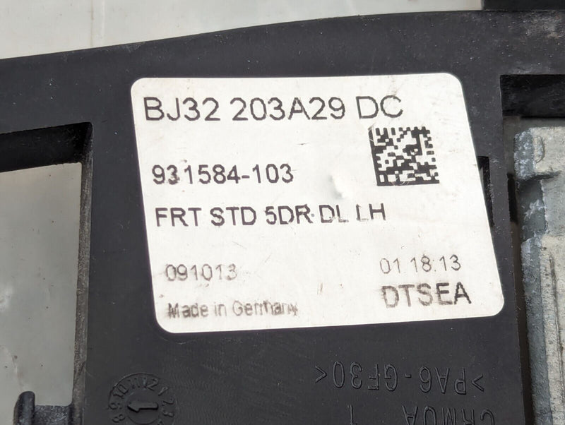 RANGE ROVER EVOQUE L538 FRONT LEFT N/S DOOR HANDLE MOUNT W/ LOCK BJ32-203A29-DC