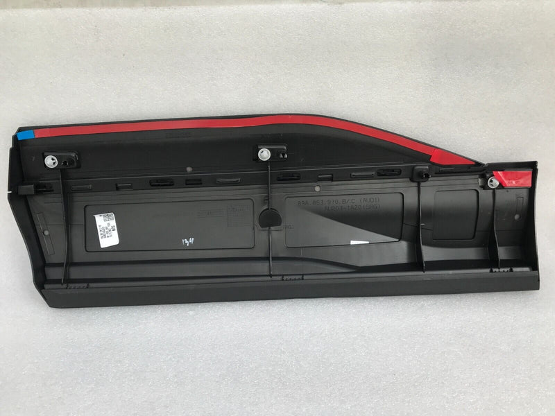 AUDI Q4 E-TRON REAR DOOR TRIM MOULDING PANEL RIGHT DRIVER SIDE 89A853970