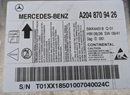 MERCEDES C-CLASS W204 07-11 AIR BAGG SRS CONTROL MODULE UNIT A2048709426 GENUINE