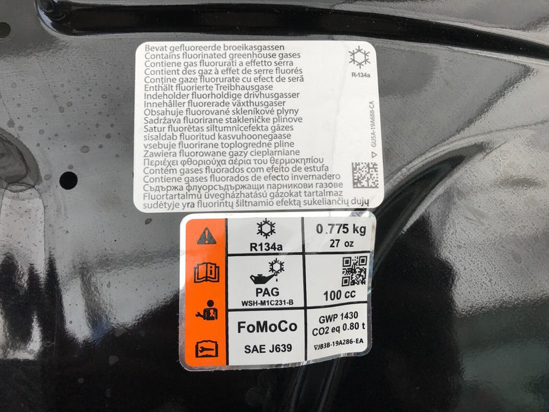 FORD RANGER T6 FACELIFT 2016-2020 GENUINE BONNET HOOD PANEL in BLACK