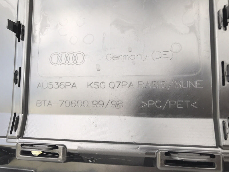 AUDI Q7 4M FACELIFT 2020-23 FRONT BUMPER GRILL RADIATOR GRILLE 4M0853651 AF