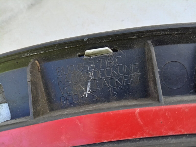 AUDI Q3 2012-2018 REAR LEFT WHEEL ARCH TRIM GENUINE 8U0853718C