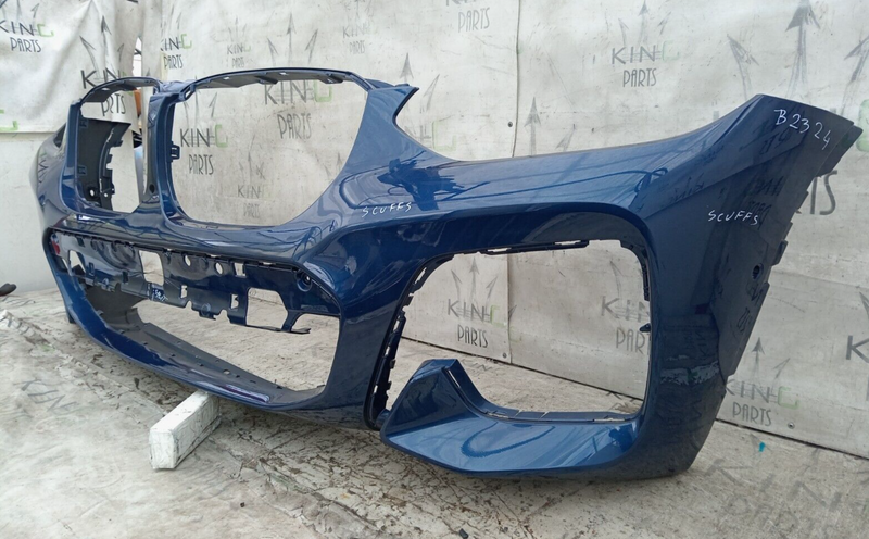 BMW X3 G01 M-SPORT 2017-2019 FRONT BUMPER GENUINE 6x PDC HOLES 8089743