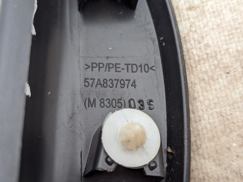 SKODA KAROQ NU7 17-21 FRONT RIGHT O/S MIRROR COVER TRIM 57A837974 GENUINE