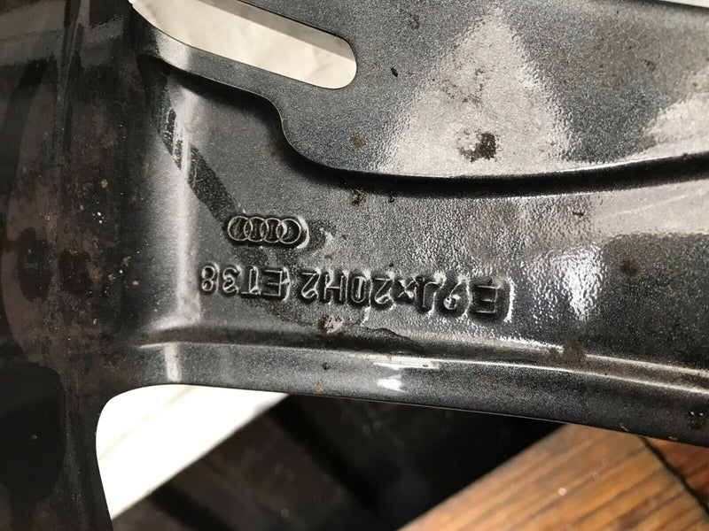 AUDI Q4 E-TRON GENUINE ALLOY WHEEL RIM 20' 9Jx20H2 ET38 & TYRE 255x50 R20