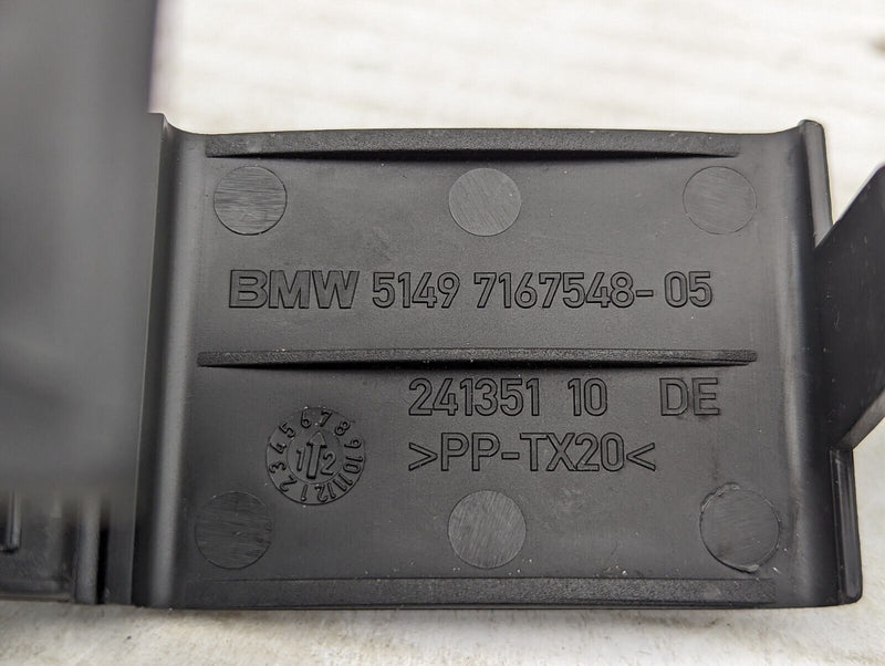 BMW 3 SERIES F30 2011-2019 HAZARD WARNING TRIANGLE BRACKET 7167548-05 GENUINE