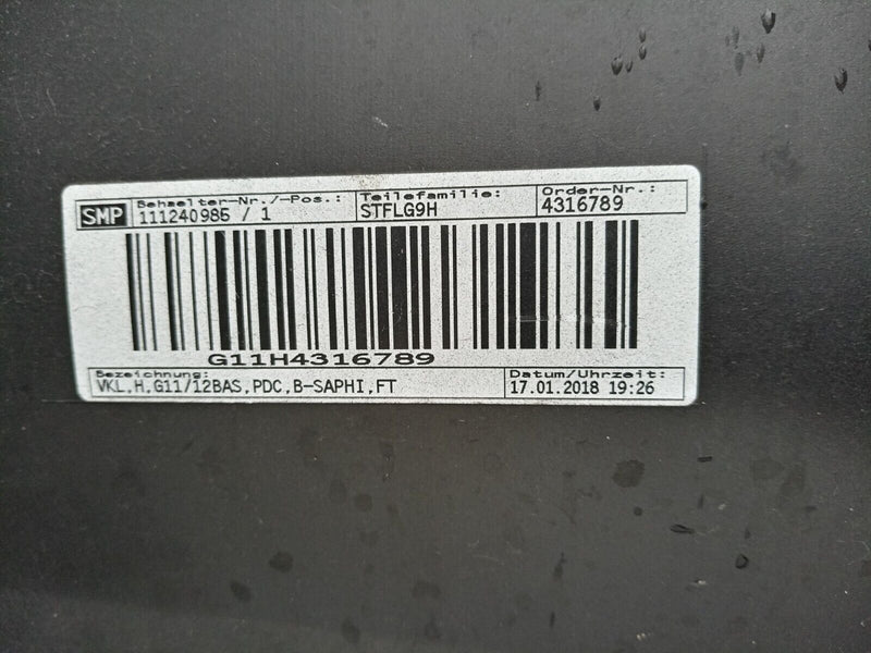 BMW 7 SERIES G11 2015-18 REAR BUMPER GENUINE 7357124